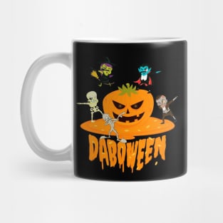 Dabbing Vampire Witch Skeleton Zombie Mummy Halloween Mug